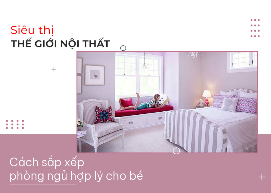 Nội thất phòng ngủ cho bé gái