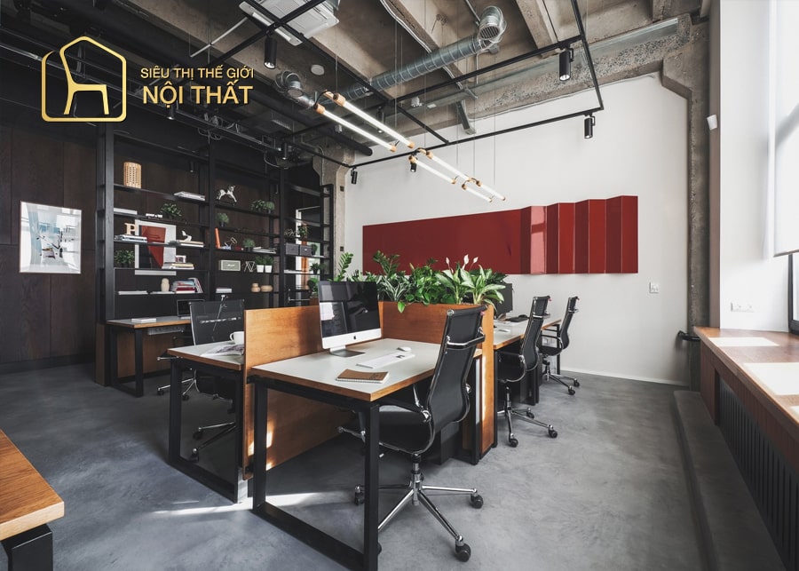Thiết kế nội thất văn phòng 40m2