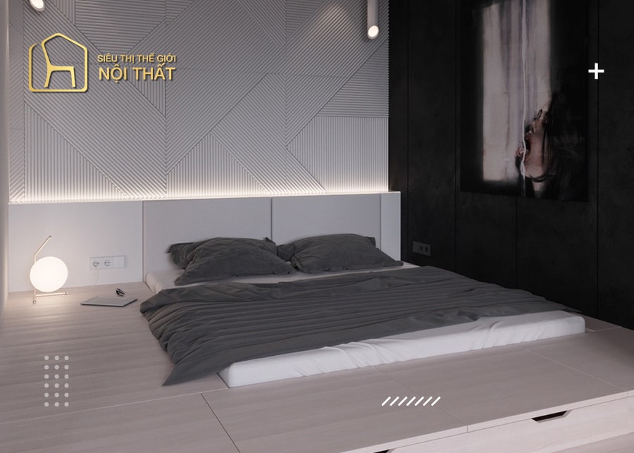 Thư giãn là yếu tố quan trọng hàng đầu của thiết kế nội thất phòng ngủ đẹp, hiện đại