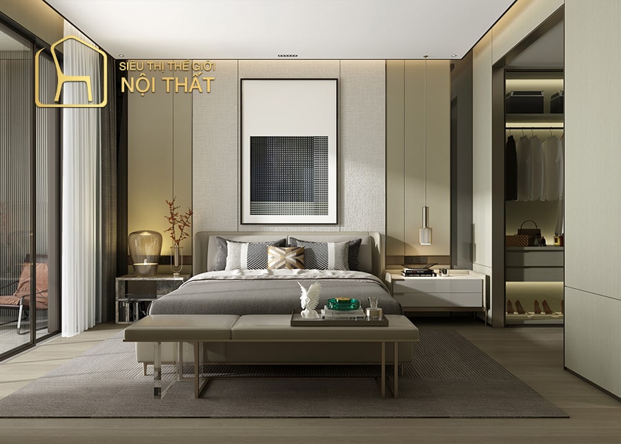Thiết kế nội thất phòng ngủ có diện tích không gian từ 5m2 – 9m2