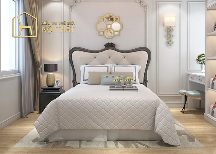 Thiết kế nội thất phòng ngủ kiểu hiện đại cho cho người lớn tuổi