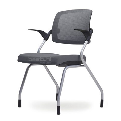 Ghế U20F100G-4AC chân đen, không bánh xe