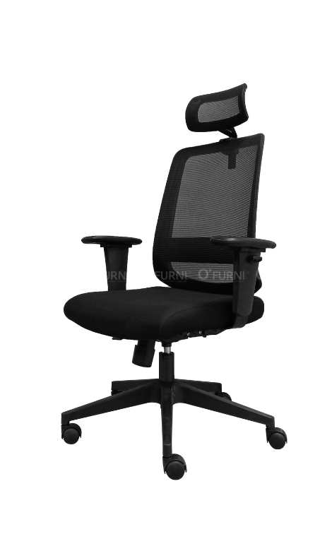 Ghế lưng cao Further 55-HR tay 3D