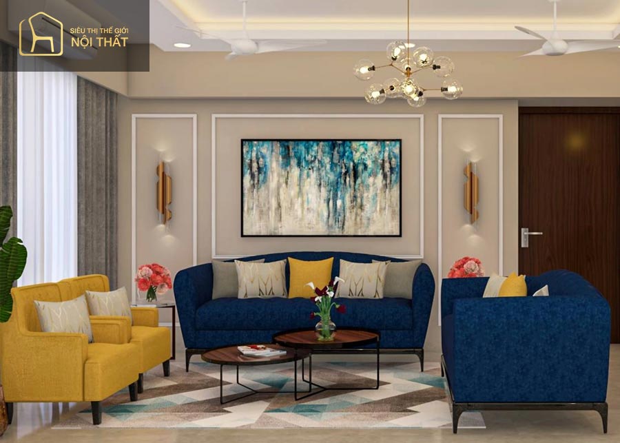 Thiết kế nội thất chung cư trẻ trung và khơi dậy cảm hứng 