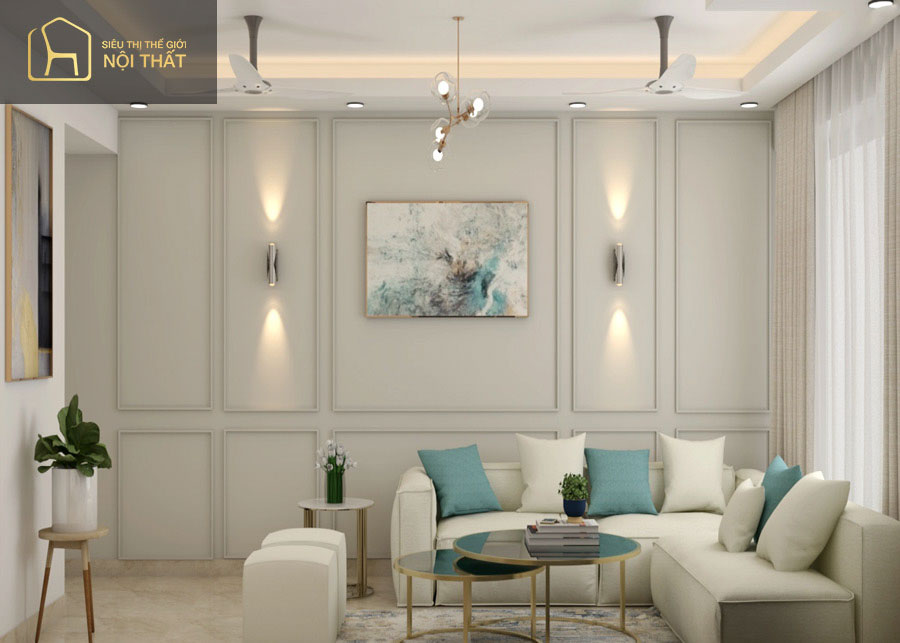 Phong cách đương đại mang đến cảm giác yên bình và sạch sẽ