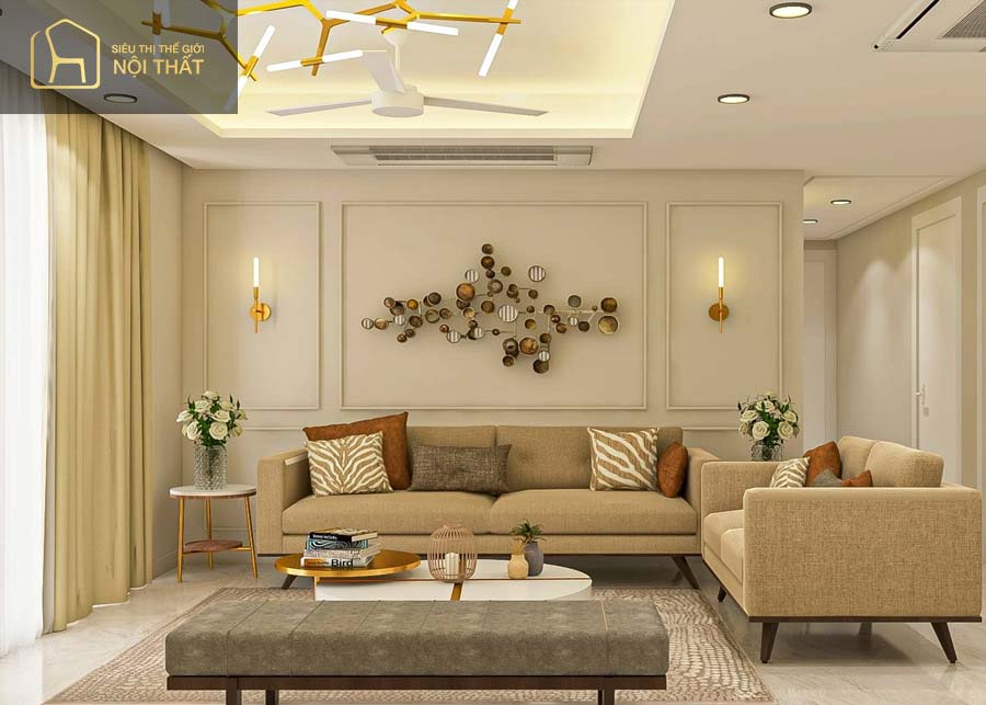 Mang màu sắc cổ điển nhờ nghệ thuật treo tường đẹp mắt 