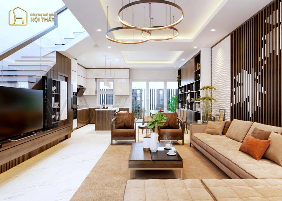 Thi công nội thất nhà phố đẹp 