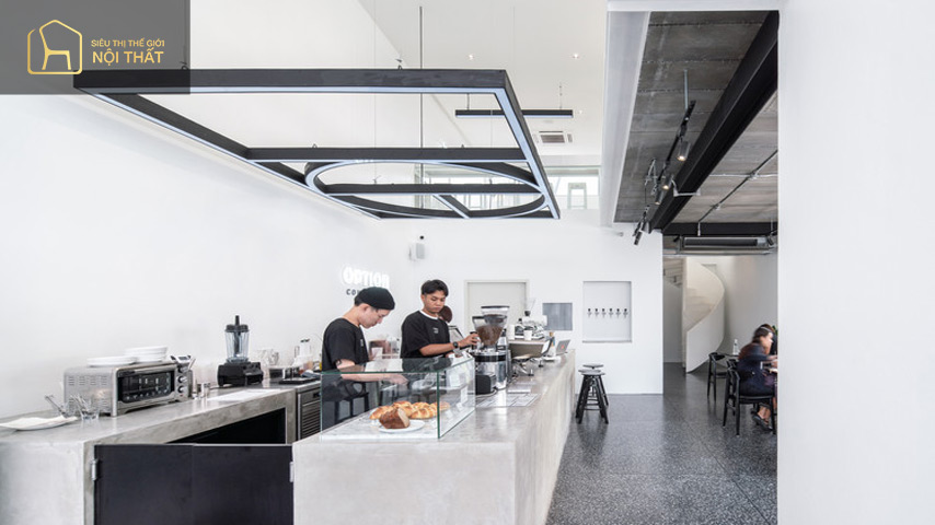 Phong cách quán bar cafe trẻ trung và mới lạ