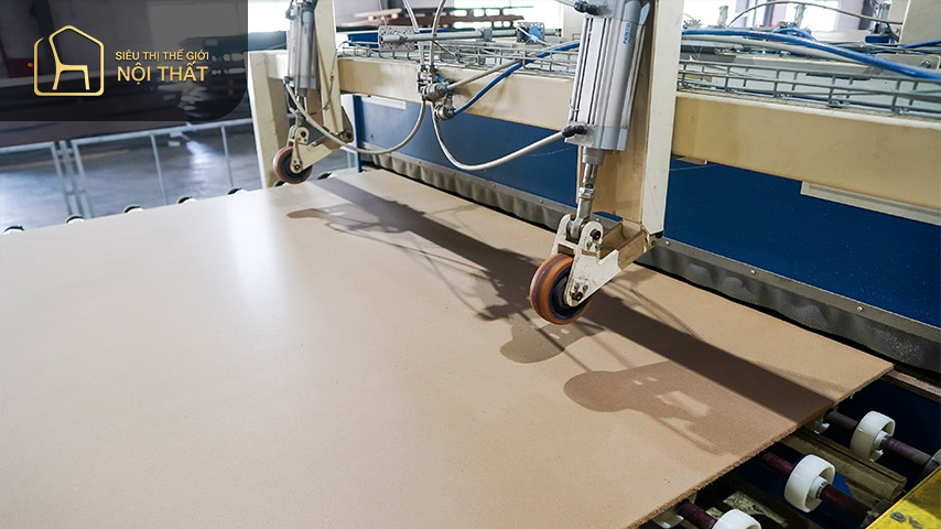 Sản xuất chất liệu MDF cần quy trình bài bản và chất lượng