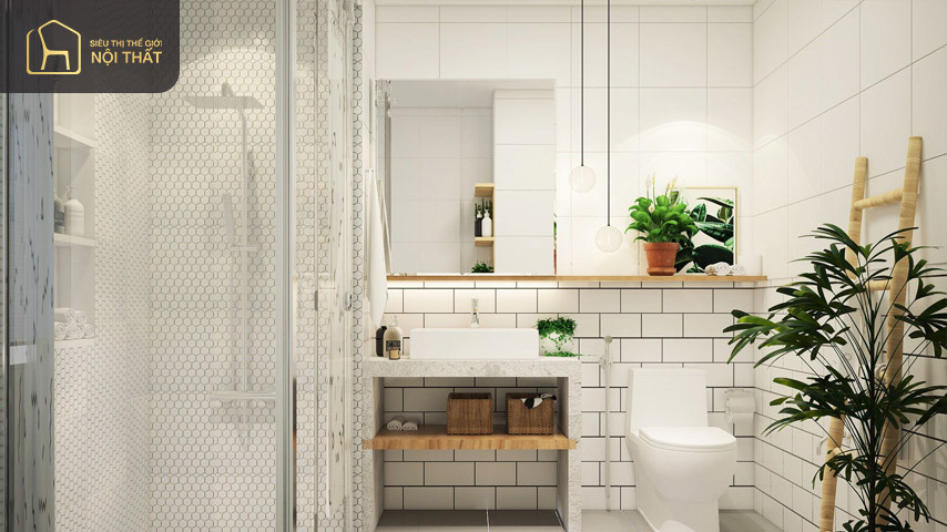 Mẫu thiết kế nhà vệ sinh nhỏ đẹp và tiện nghi dành cho nhà bạn