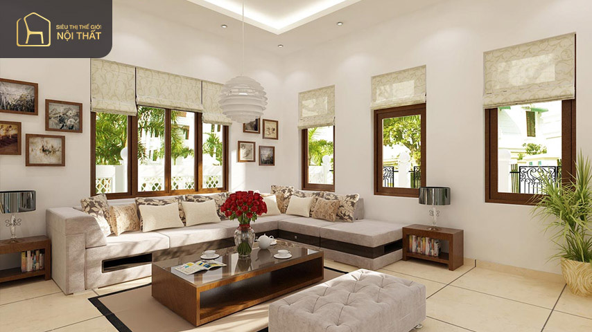 Bày trí nội thất cho phòng khách
