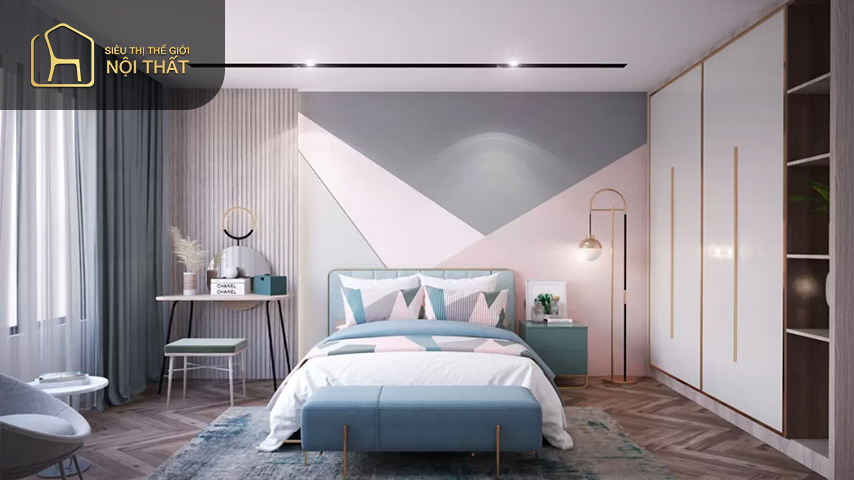 14 tuổi là độ tuổi sắp trở thành thiếu nữ vì vậy trang trí phòng cho bé cần đơn giản và tinh tế hơn