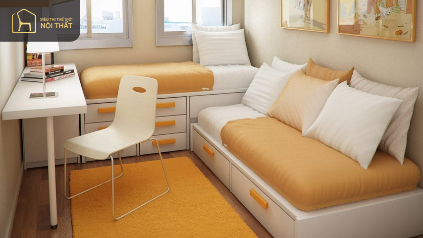 Cách trang trí phòng ngủ nhỏ 10m2