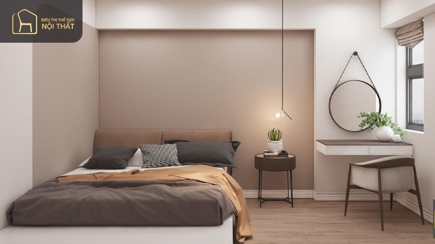 Cách trang trí phòng ngủ nhỏ 20m2 sử dụng các nội thất thông minh giúp tiết kiệm không gian