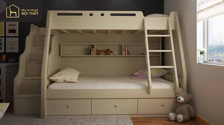 Tận dụng các ngóc ngách trong phòng ngủ nhỏ giúp tiết kiệm diện tích đáng kể