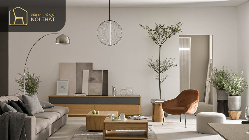 Thiết kế nội thất căn hộ 3 phòng ngủ phù hợp cho gia đình 2-3 thế hệ sinh sống thoải mái, ấm cúng và tiện nghi