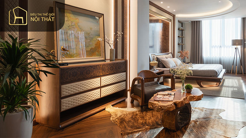 Thiết kế nội thất căn góc 100m2