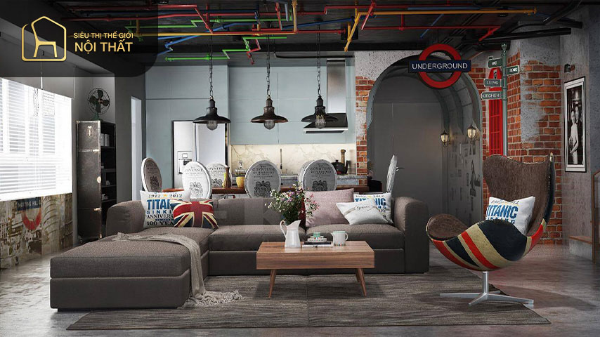 Căn hộ 10m2 thiết kế theo phong cách Retro đem đến bình yên xưa cũ nhưng không kém phần sang trọng