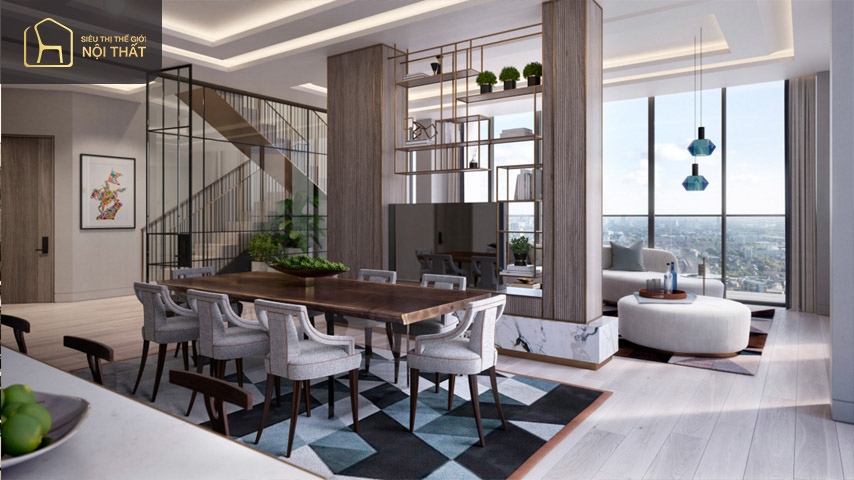 Penthouse có những thiết kế độc đáo nhằm tối ưu không gian sống