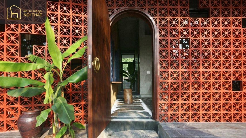 Gạch thông gió chắn nắng khá hiệu quả