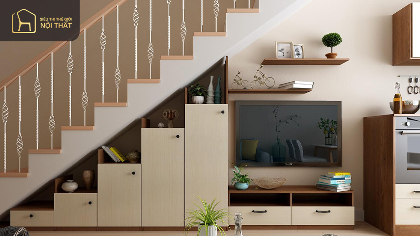 Cầu thang mang lại nhiều lợi ích cho ngôi nhà
