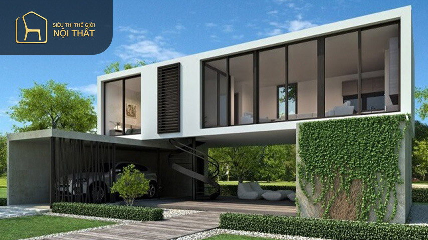 Nhà gác lửng tiền chế tạo cảm giác ấm cúng