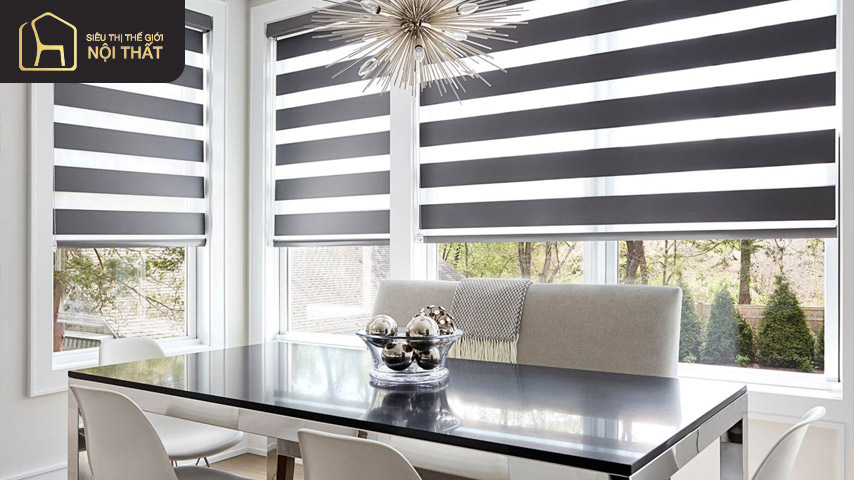 Rèm cầu vồng giúp không gian thêm sáng sủa và đuổi côn trùng tốt