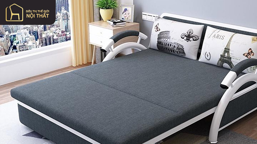 Trang trí căn hộ chung cư bằng ghế sofa đa năng giúp tối ưu hóa diện tích và làm cho không gian thêm tiện nghi