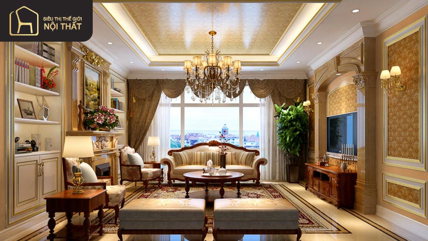 20 mẫu đèn chùm phòng khách đơn giản, giá rẻ