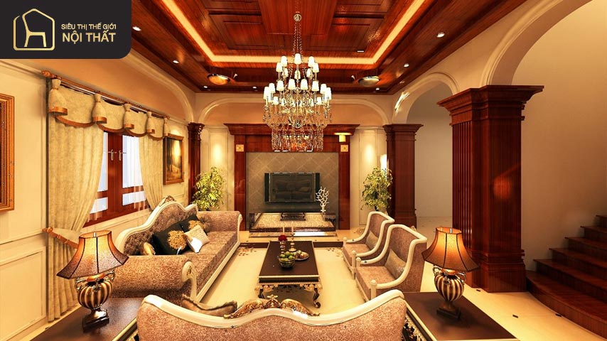 20 mẫu đèn chùm phòng khách đơn giản, giá rẻ