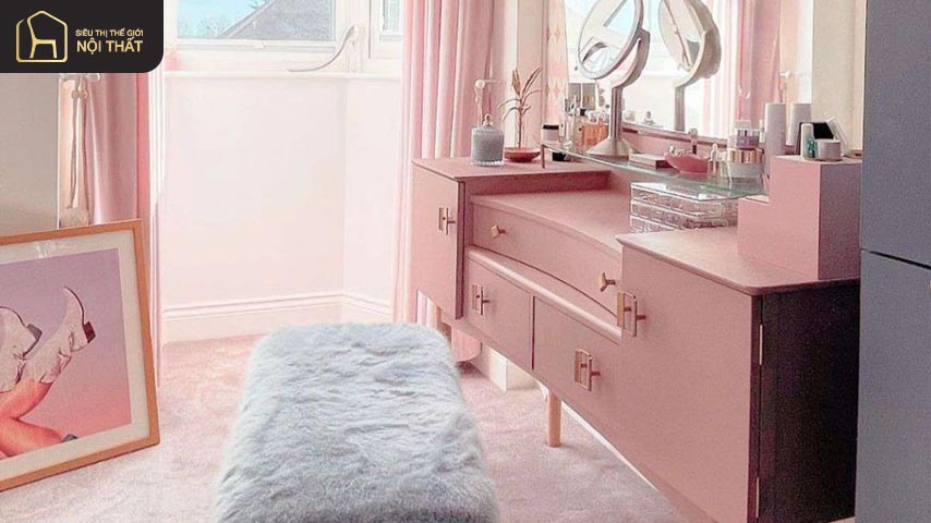 Tủ trang điểm đẹp - 15 mẫu tủ đẹp nhất