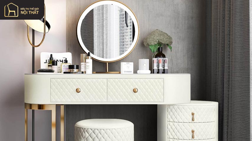 Tủ trang điểm đẹp - 15 mẫu tủ đẹp nhất