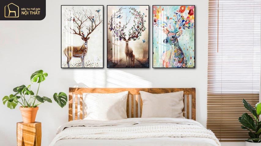 Gợi ý 10 cách sử dụng ảnh treo tường phòng ngủ cực chất
