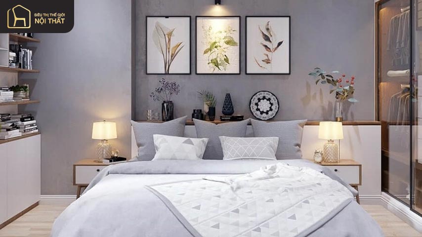 Gợi ý 10 cách sử dụng ảnh treo tường phòng ngủ cực chất