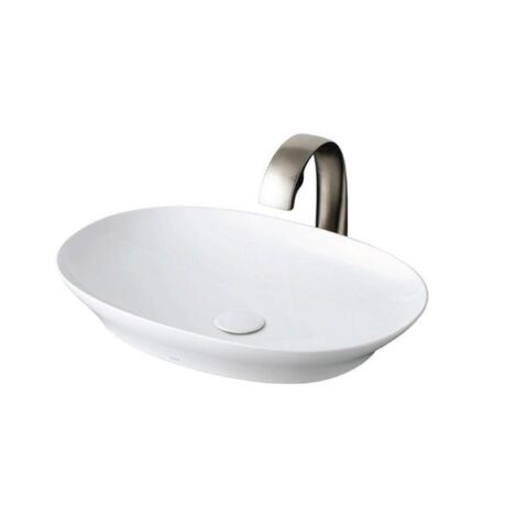 Chậu đặt bàn vành mỏng Linear Ceram
