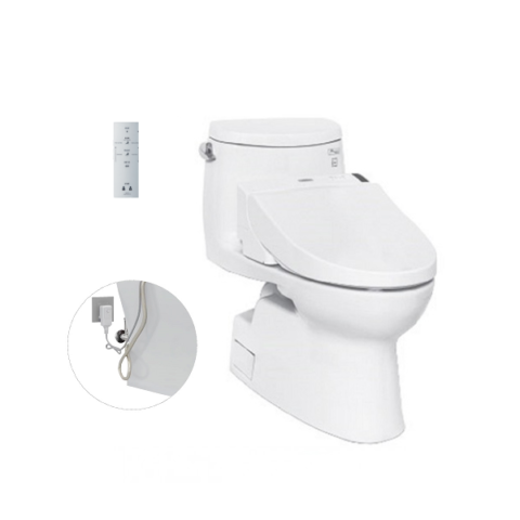 Bàn cầu một khối, kèm nắp rửa điện tử WASHLET dòng C5