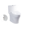 Bàn cầu một khối, nắp đóng êm kèm vòi rửa nước lạnh TCW07S