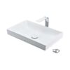 Chậu đặt bàn vành mỏng Linear Ceram