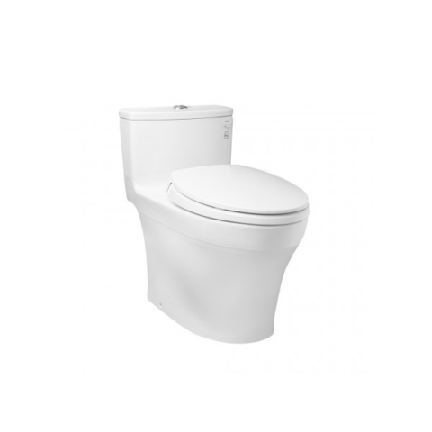 Bàn cầu một khối, nắp bàn cầu đóng êm TC393VS