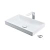 Chậu đặt bàn vành mỏng Linear Ceram