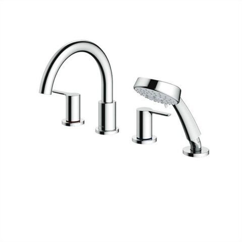 Vòi xả bồn nóng lạnh kèm sen tắm LB (4 lỗ)