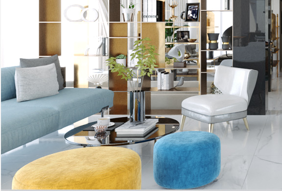 Sofa đôn tròn 400