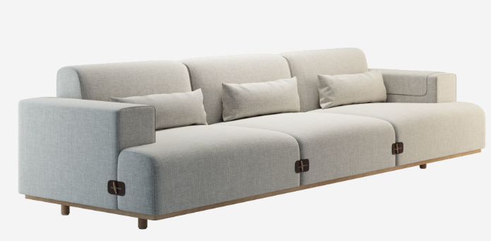 Sofa băng 3 Duffel - Cái