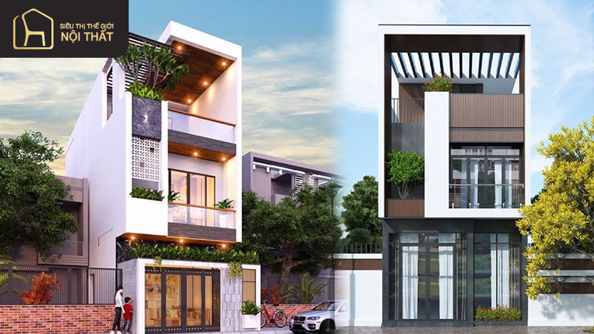 Thiết kế mặt tiền nhà ống 3 tầng: Kiến trúc độc đáo cho ngôi nhà của bạn