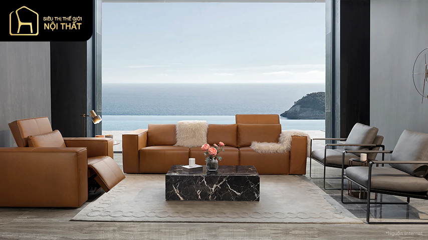 Tổng hợp những bộ sofa phòng khách đẹp và hiện đại nhất thị trường