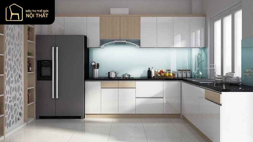 Tổng hợp các mẫu thiết kế nhà bếp nhỏ đẹp 2025 - hiện đại, ấn tượng, bắt mắt