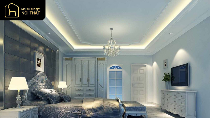 Tuyển tập các mẫu trần thạch cao phòng ngủ đẹp, hiện đại nhất 2023