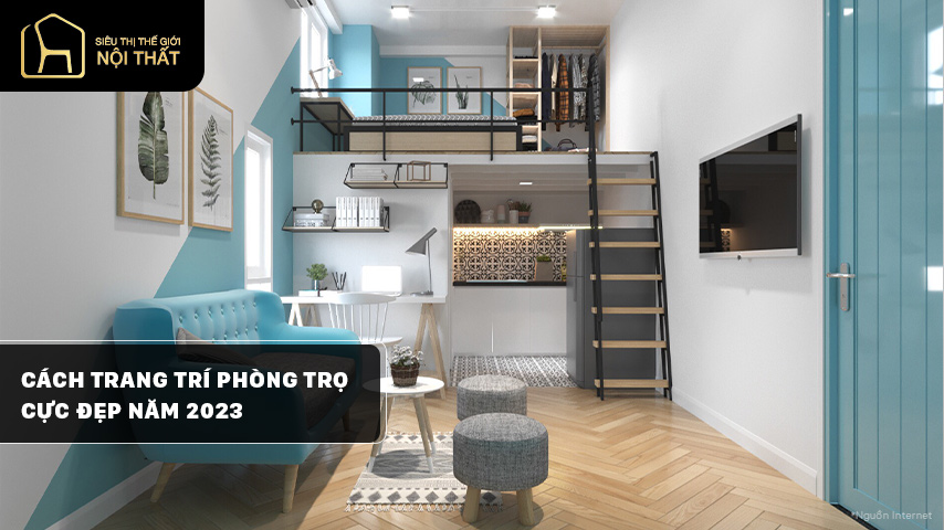 3 Cách trang trí phòng trọ cực đẹp cho sinh viên