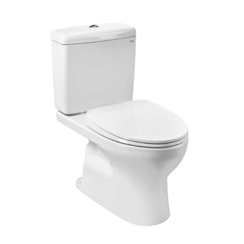 Bàn cầu hai khối, nắp đóng êm TC395VS - Cái