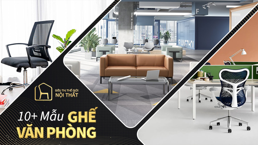 10+ mẫu ghế văn phòng tốt nhất cho phòng làm việc của bạn